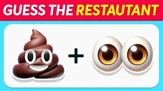 Guess the Fast Food Restaurant by Emoji? 🍔🍕 Emoji Quiz | Quiz Kingdom