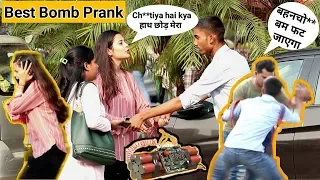 Most Dangerous Bomb Prank In India History | Diwali Special | SJ pranks