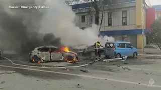Ukraine strikes back after massive attack