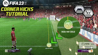 FIFA 23 NEW CORNER KICKS TUTORIAL - HOW TO SCORE GOALS USING THE NEW CORNER KICKS SYSTEM!!