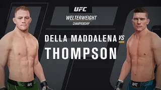 Jack Della Maddalena vs Stephen Thompson UFC 4 Fight