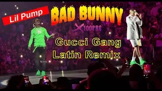 Gucci Gang Latin Remix (Live 2019) - Lil Pump X Bad Bunny