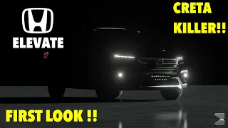 ALL NEW HONDA ELEVATE FIRST LOOK | Honda Elevate SUV | Honda Elevate 2023 India | BAGRAWALA DESIGNS