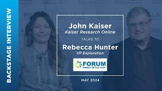 Rebecca Hunter of Forum Energy Metals talks to John Kaiser at Metals Investor Forum | May 2024
