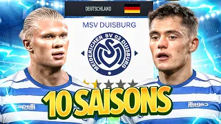 Ich ÜBERNEHME DUISBURG für 10 SAISONS.. 😍🆕 EA FC 24 MSV Duisburg Sprint to Glory