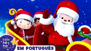 Um Feliz Natal pra Todos | Canções para crianças | Little Baby Bum em Português