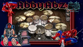 ENTER SANDMAN - METALLICA // Virtual Drum Cover | ABBYABZ