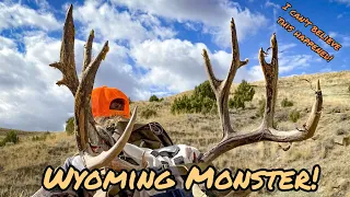 WYOMING MULE DEER HUNT 2022! A true Wyoming Public Land Monarch!