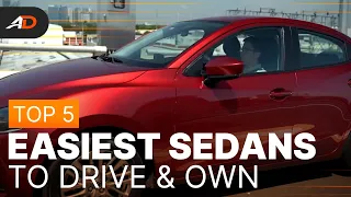 Top 5 Easiest Sedans to Drive and Own - Behind a Desk