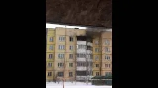 Второй раз за неделю горит одна и та же квартира в Южно-Сахалинске