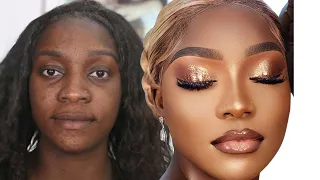 100M VIEWS😱⬆️ BRIDE👆VIRAL video 💣BOMB🔥 😱MUST WATCH 😳 BRIDAL MAKEUP AND HAIR TRANSFORMATION ❤️WOC