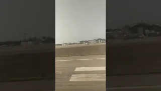 landing in algiers airport 06/07/2021 boing 737-800