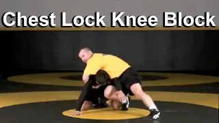 Chest Lock to Knee Block Spin - Cary Kolat Wrestling Moves