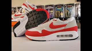 2023 Air Max 1 big bubble white/red review and comparison with 2017 release