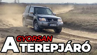 Mitsubishi Pajero 3.2 DI-D használtteszt (2003) - Alapjárat