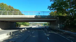 Connecticut Drive Bridgeport to Hartford 4K 2020