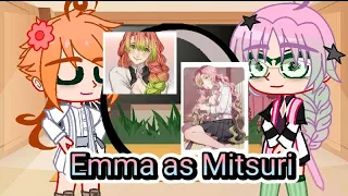 Npl reacts to Emma as Mitsuri ♡Manga spoils♡ships♡🇲🇽&🇱🇷♡