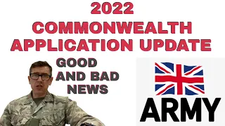 2022 Commonwealth Application Update | British Army Commonwealth Application