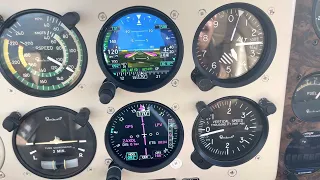 Garmin GI275, GFC500 autopilot, GTN750 on approach