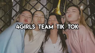 4girls team//tik tok compilation✨