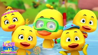 Five Little Ducks Went Swimming One Day + More Nursery Rhymes And Preschool Songs