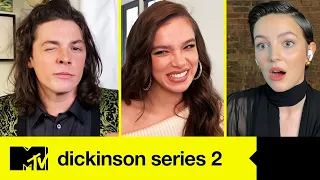 Haillee Steinfeld & The Stars of Dickinson Series 2 Play 'Castmates 101' | MTV MOVIES