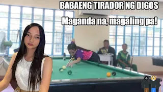 BAGONG TUKLAS NA BABAENG  NG DIGOS CITY NIRUN OUT ANG BOLA😱🎱🎬