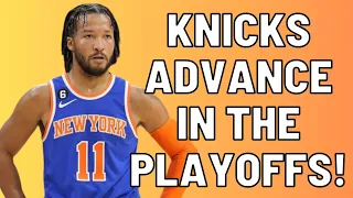 KNICKS BEAT SIXERS IN THE PLAYOFFS 4-2!!