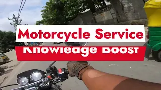 Motorcycle Service and Knowledge Boost: Learning the Ropes with Sameer Bhai