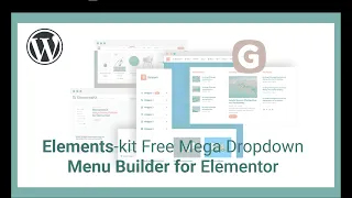 Elements Kit Free Mega Dropdown Menu Builder For Elementor - Free