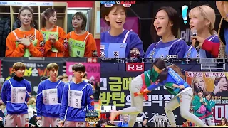 방탄소년단 TWICE EXID BTOB 등.. 🎵 ||| 🔥💪🔥 남자&여자 아이돌 씨름 씨름 | 2016년 2월 하이라이트 🛑