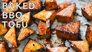 Simply the best BBQ tofu! Crispy, golden, and perfect for weeknight meals