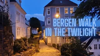 Twilight Walk in Bergen, Norway