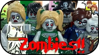 LEGO Zombie Horde Minifigure Collection - BrickQueen