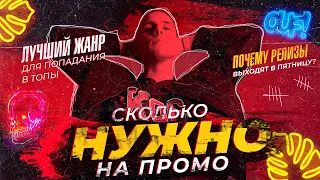 Лучший жанр для попадания в ТОПЫ! СКОЛЬКО нужно на промо? Почему релизы выходят в ПЯТНИЦУ?