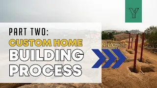 Part 2: Custom Home Building Process - Setting the Steel Frames | Youngren Construction