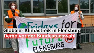 Globaler Klimastreik in Flensburg: Demo vor der Bundestagswahl