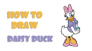 How to Draw Daisy Duck | Disney Toons