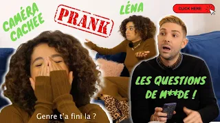 PRANK - Léna Situations piégée dans une fausse interview avec des questions de M * R D E !