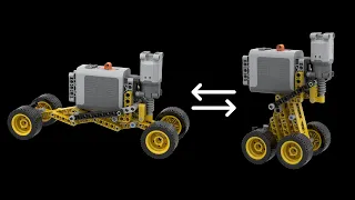 A Car that Moves by Extending itself | Lego Technic (READ PINNED COMMENT)