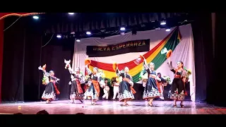 Ballet Folklórico Nueva Esperanza - calcheños en el Teatro Raúl Salmón