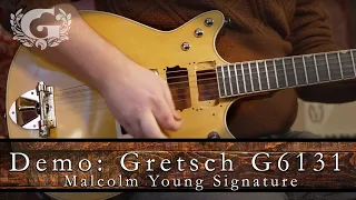 Grestch G6131 Malcolm Young - The Guitarshop Demo's