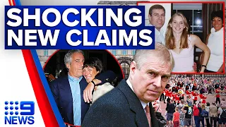 Former royal cop claims Prince Andrew was intimate with Maxwell | 9 News Australia