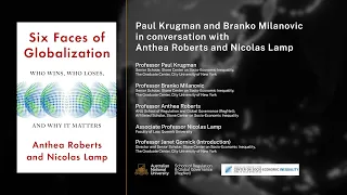 Paul Krugman and Branko Milanovic in conversation with Anthea Roberts and Nicolas Lamp