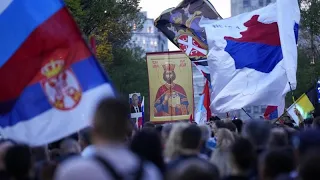 Новая пророссийская акция в Сербии