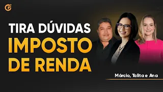 TIRA DÚVIDAS AO VIVO: IRPF 2023 | 13.03, 19H30