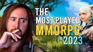 Most Played MMORPGs 2023 | Asmongold Reacts