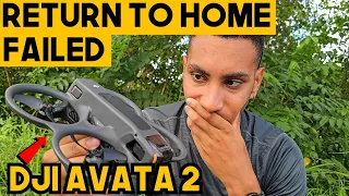 *ALMOST CRASHED* HUGE Return To Home Issue - DJI AVATA 2