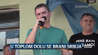 U Toplom Dolu se brani Srbija (Pravi Dnevnik 30. septembar 2019.)