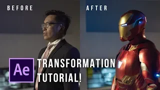 IRON MAN TRANSFORMATION Tutorial!